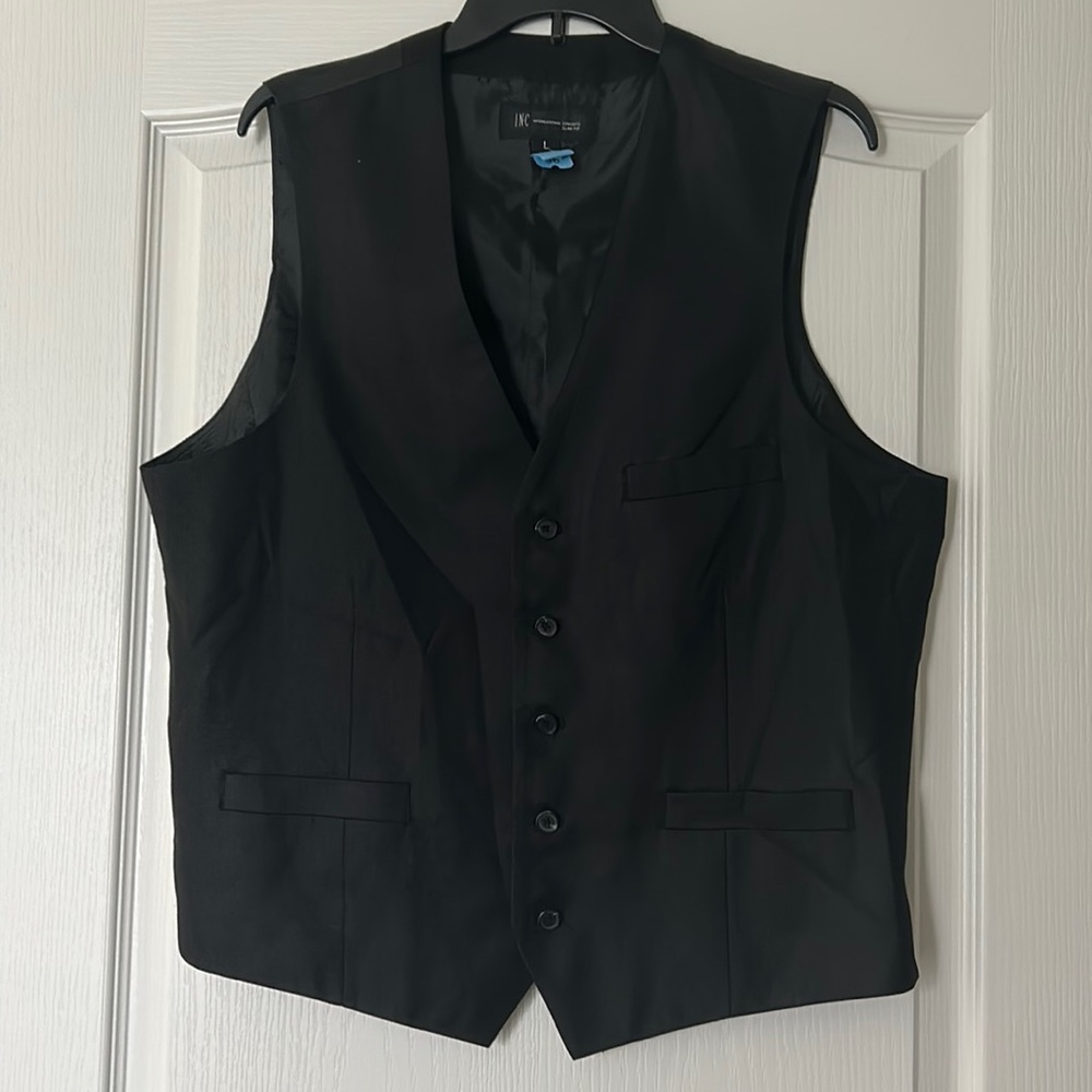 INC slim fit vest
